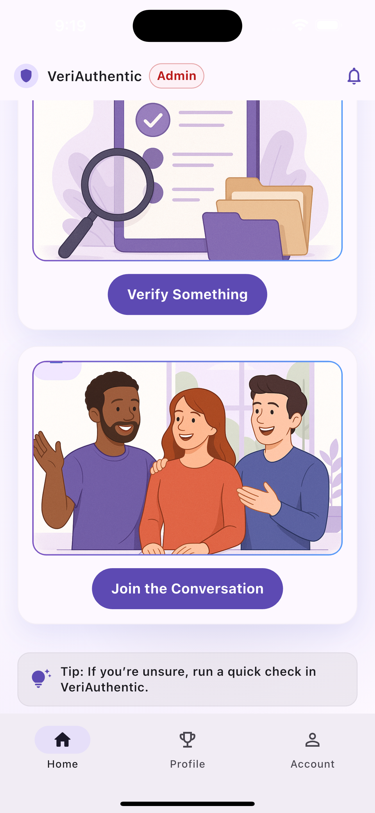 Cyvetron App screens